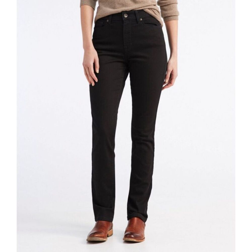 L.L. Bean Women's True Shape Jeans, Slim-Leg, 10‎ Regular